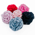 Blooming Rose Hair Claw Clip