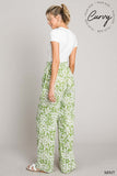 Floral Wide Leg Pant