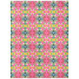 Pink Paradise Fleece Blanket - Laura Park