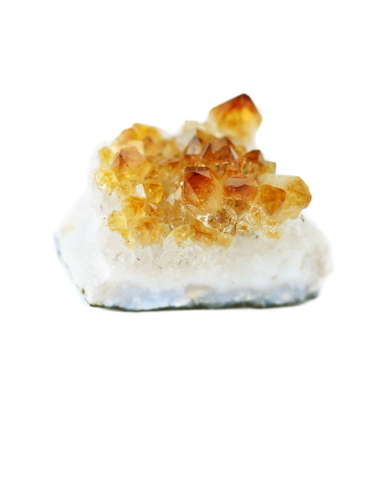 Citrine Druzy Crystal Clusters