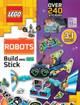 LEGO Books. Build and Stick: Robots