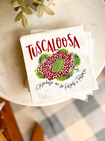 Tuscaloosa Tailgate Napkins