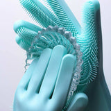 Silicone Scrubbing Gloves