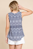 Terry Ruffle Tank