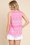 Terry Ruffle Tank