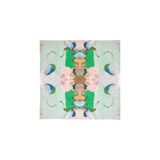 Monet's Garden Green Cocktail Napkins - Laura Park