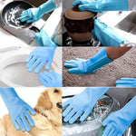 Silicone Scrubbing Gloves