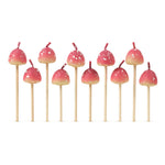 Mushroom Birthday Candles