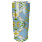 English Garden Blue Tall Tumbler