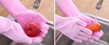 Silicone Scrubbing Gloves