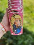 Dolly Parton Party Cups