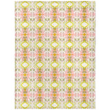 White Lotus Fleece Blanket - Laura Park