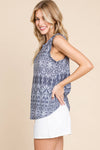 Terry Ruffle Tank