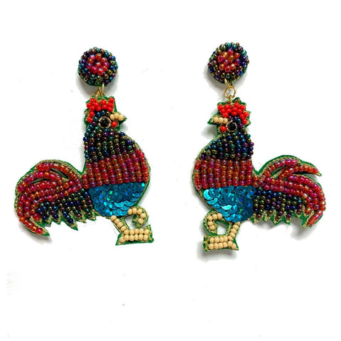 Cluck It Earrings