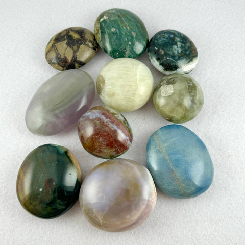 Ocean Jasper Palm Stones