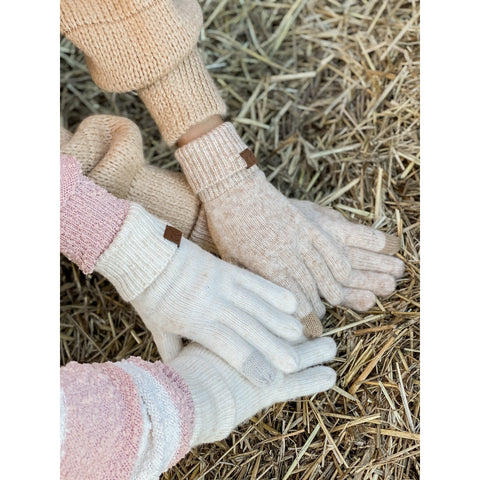 Ribbed Knit Glove