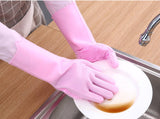 Silicone Scrubbing Gloves