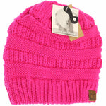 Criss-Cross Knit Beanie