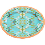 English Garden Turquoise Melamine