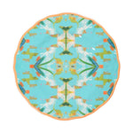 English Garden Turquoise Melamine