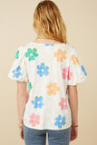 Puff Sleeve Daisy Top