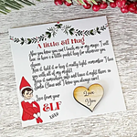 Elf Hug Card