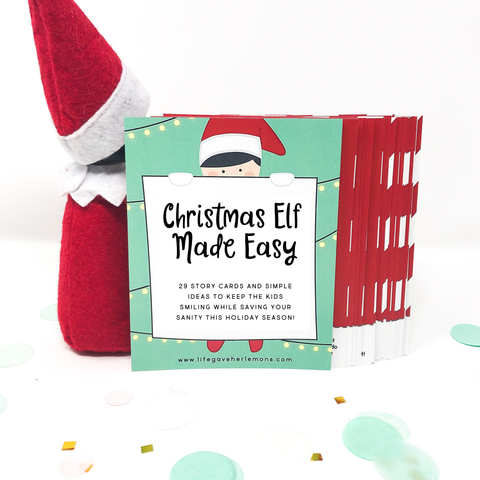 "Christmas Elf Made Easy" Cards