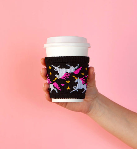 Unicorn SLIPPY | Pint Glass, Coffee Cup Sleeve & Can Koozie